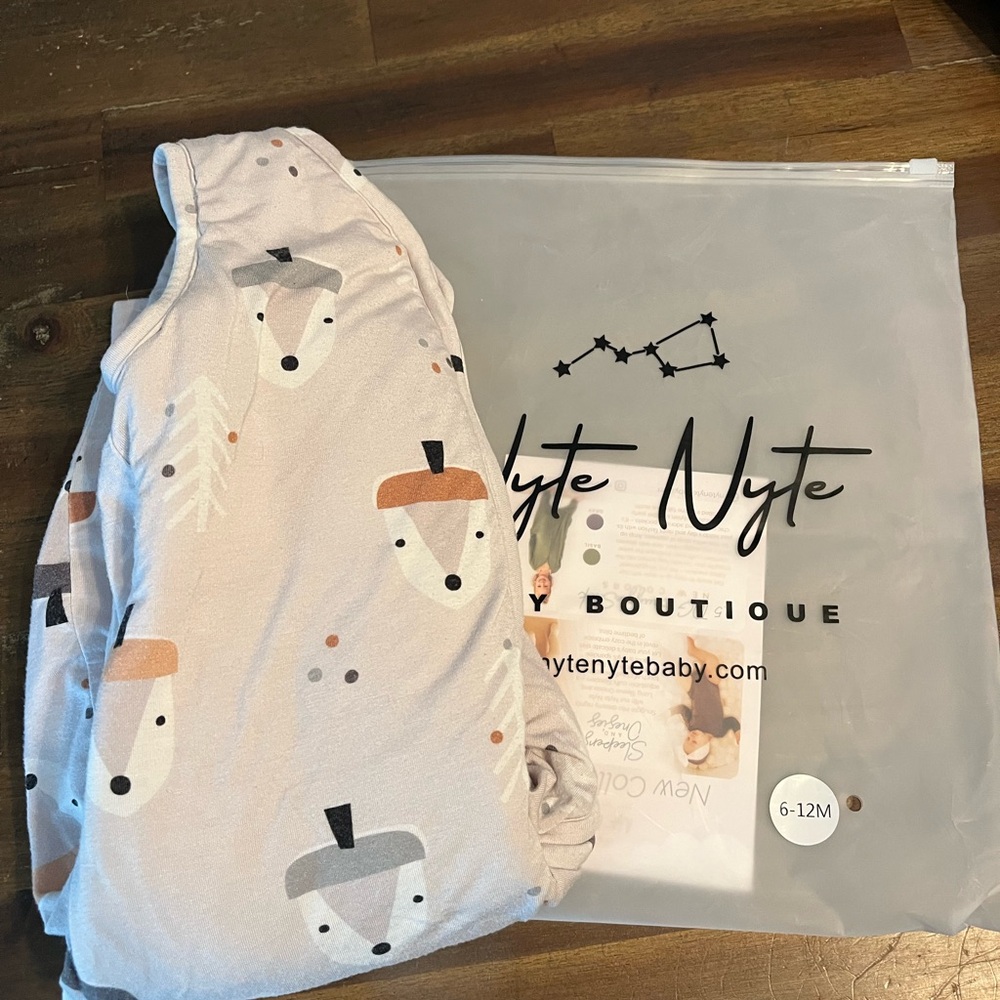 Nyte Nyte baby sleep bag walker 6-12, 1.0 TOG